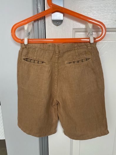 Boys Zara Linen Shorts (Age 7)