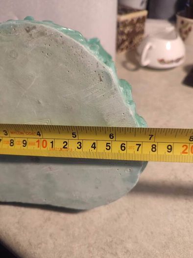 Hindu gods, Chinese gods stamped on base and back Name of Buddha: Guan Yin Buddha statue, jade colour, lap width 18 CM. 25 CM. Tall