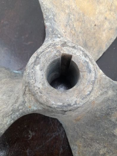 Vintage Bronze Boat Propeller