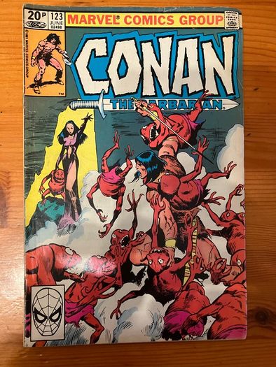 Comic: 'Conan The Barbarian' no. 123 (June 1981)