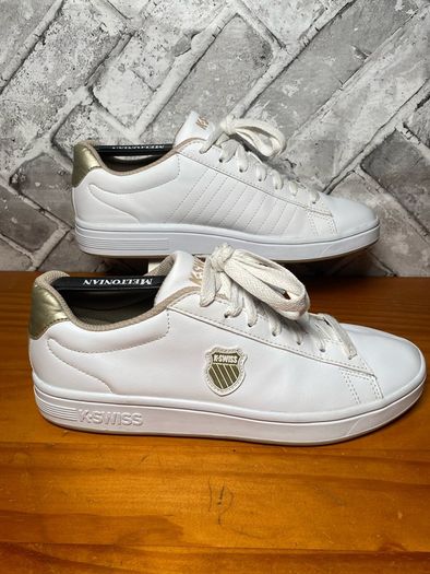K Swiss Court Shield Ladies Tennis Trainers UK6 EU39.5