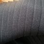Long Black  pencil skirt with stretch  size large Image 9