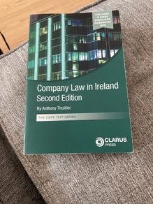 Company Law in Ireland 2nd Edition
