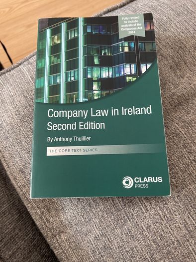 Company Law in Ireland 2nd Edition