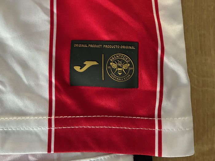 Brentford 2025/26 Home Joma Shirt 2XL