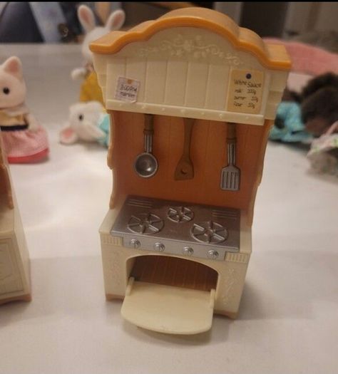 Sylvanian Family House, furniture & figures