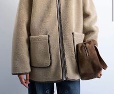 Topshop Teddy coat