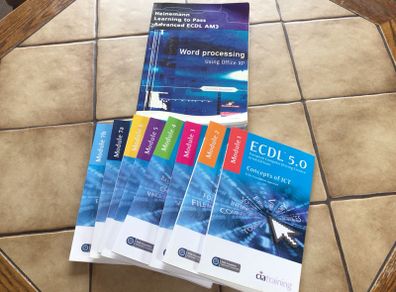 ECDL training books bundle
