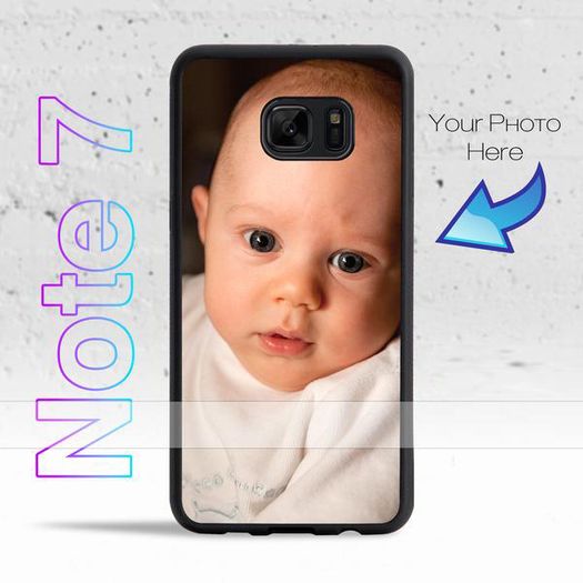 Samsung Galaxy Note 7 Personalised hard case Black, white or Transparent
