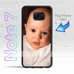 Samsung Galaxy Note 7 Personalised hard case Black, white or Transparent