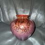 Dale Tiffany Heathrow Multi-Color Hand Blown Art Glass Vase Image 3