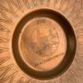 Vintage Copper Souvenir Wall Plate Image 3