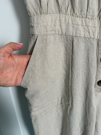 Zara linen jumpsuit
