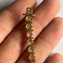 14k Cubic Zirconia tennis bracelet Image 4