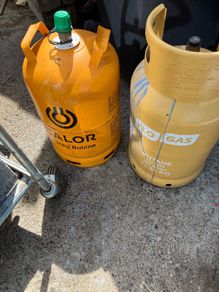 gas bottles