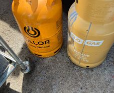 gas bottles