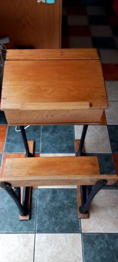 Modernised Vintage School Deak