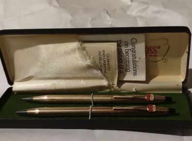 Cross Gold Philips Petroleum Route 66 Pen Set