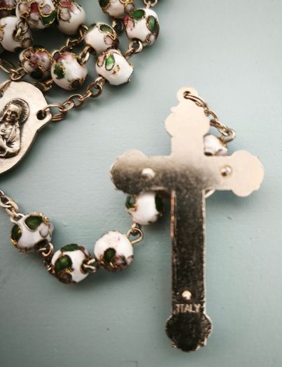 Italian Cloisonne Rosary