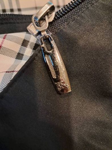 Authentic Burberry hooded Trench Coat