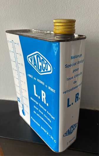Vintage Yacco 2L Oil Can