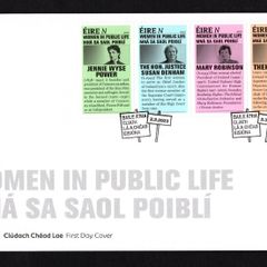 2023 Ireland women in Public Life Commemorative Stamps An Post First Day Cover (FDC)
