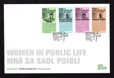 2023 Ireland women in Public Life Commemorative Stamps An Post First Day Cover (FDC)