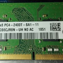 SK Hynix 16GB 2 X 8GB DDR4 SODIMM Laptop Ram Pc4-2400t Pc4-19200 Hma81gs6cjr8n