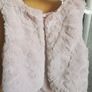 Fur coat pink 8-9y Image 2