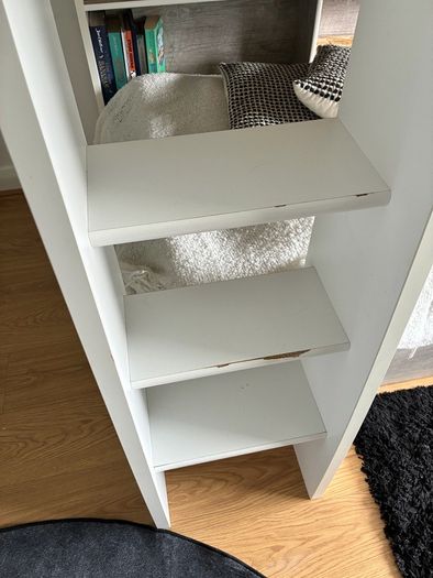 Bunk bed with storage