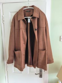 Dunnes Stores Faux Suede Jacket