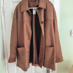 Dunnes Stores Faux Suede Jacket