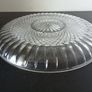 Crystal 24%Lead Round Cake Serving Plate Image 3