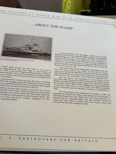 The History of World War II in post stamps