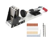 BRAND NEW Movable Pocket Hole System Jig Master Blind Hole Drilling Template Guide Kit Woodworking Set Woodworking Fixture