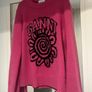 Ganni Womens Grapic Wool Jumper (Size M) Image 4