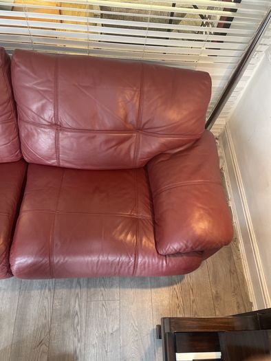 Leather 2-Seater Sofa