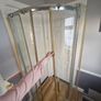 corner shower unit & stone base Image 2