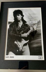 gary moore autograph