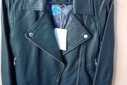 Ted Baker - Lizia Leather Biker Jacket - Black - UK 10 - BNWT RRP 380