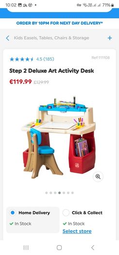 kids activity desk