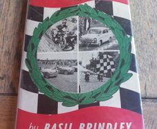 On two wheels and four 1956 1st edition hardback by Basil Brindley, extremely rare, D18 free reg post