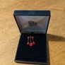 red poppy flower design Necklace  sold by independent jewelers like IB2 Jewellery Store. New in box. Image 5