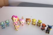 Paw Patrol X 10 Mini Spin Master 2015 Figures