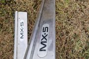 Mk1 Mazda mx5 chrome sill plates / kick plates / covers ( mx 5 mx-5 miata eunos roadster  )