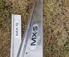 Mk1 Mazda mx5 chrome sill plates / kick plates / covers ( mx 5 mx-5 miata eunos roadster  )