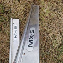 Mk1 Mazda mx5 chrome sill plates / kick plates / covers ( mx 5 mx-5 miata eunos roadster  )
