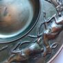 Vintage Heavy gauge Bronze Dish Image 6