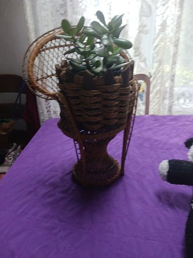 Vintage Wicker Dolls Chair