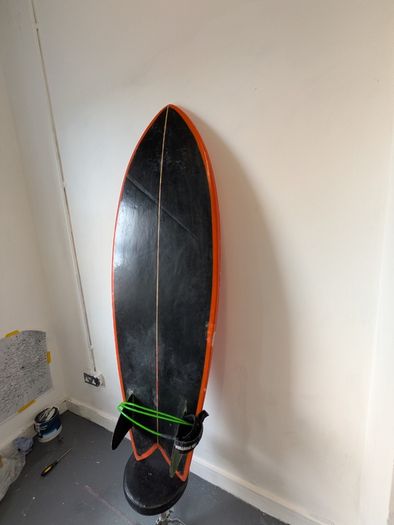 5'5" Retro Fish Surfboard Twin Fin